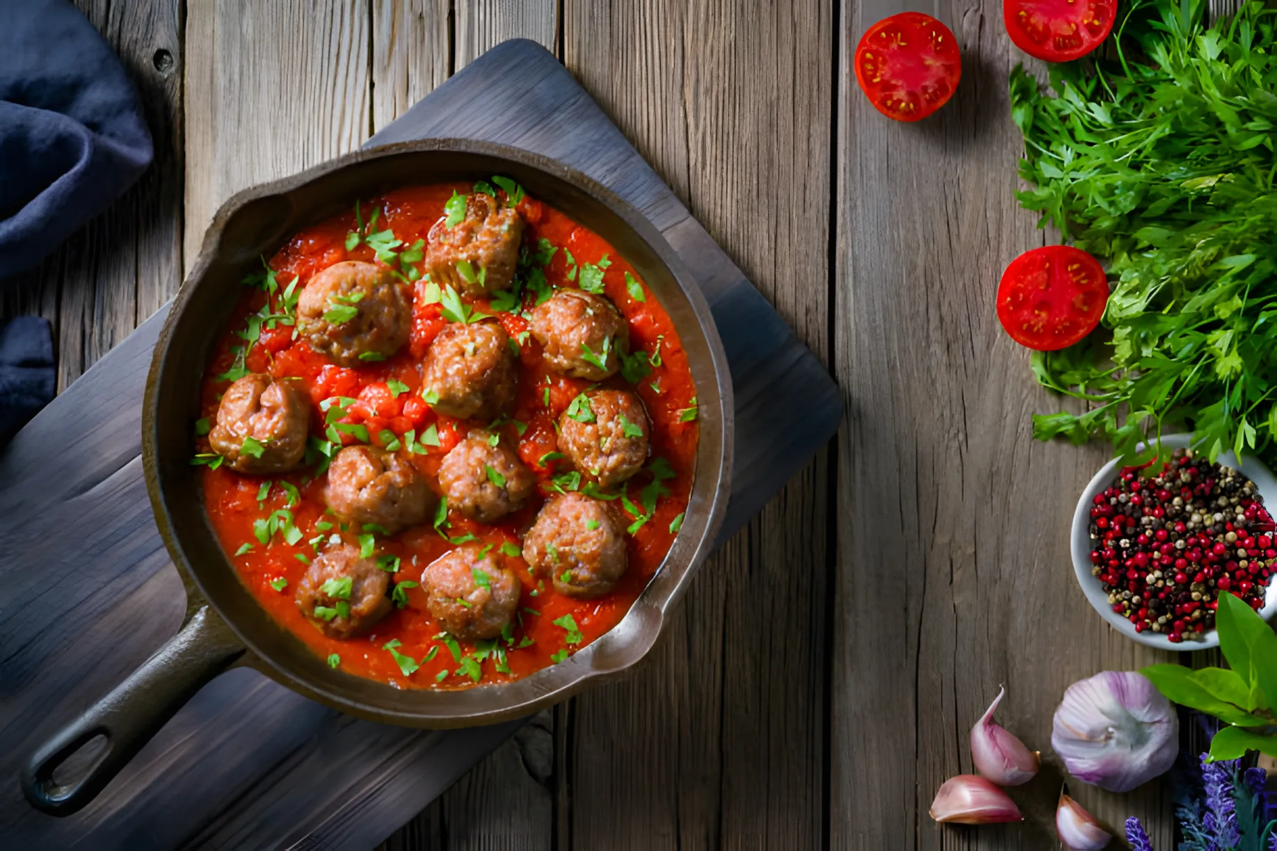 De tre bedste saucer til at lave saftige koteletter, frikadeller eller kødboller og til at variere din menu uden besvær