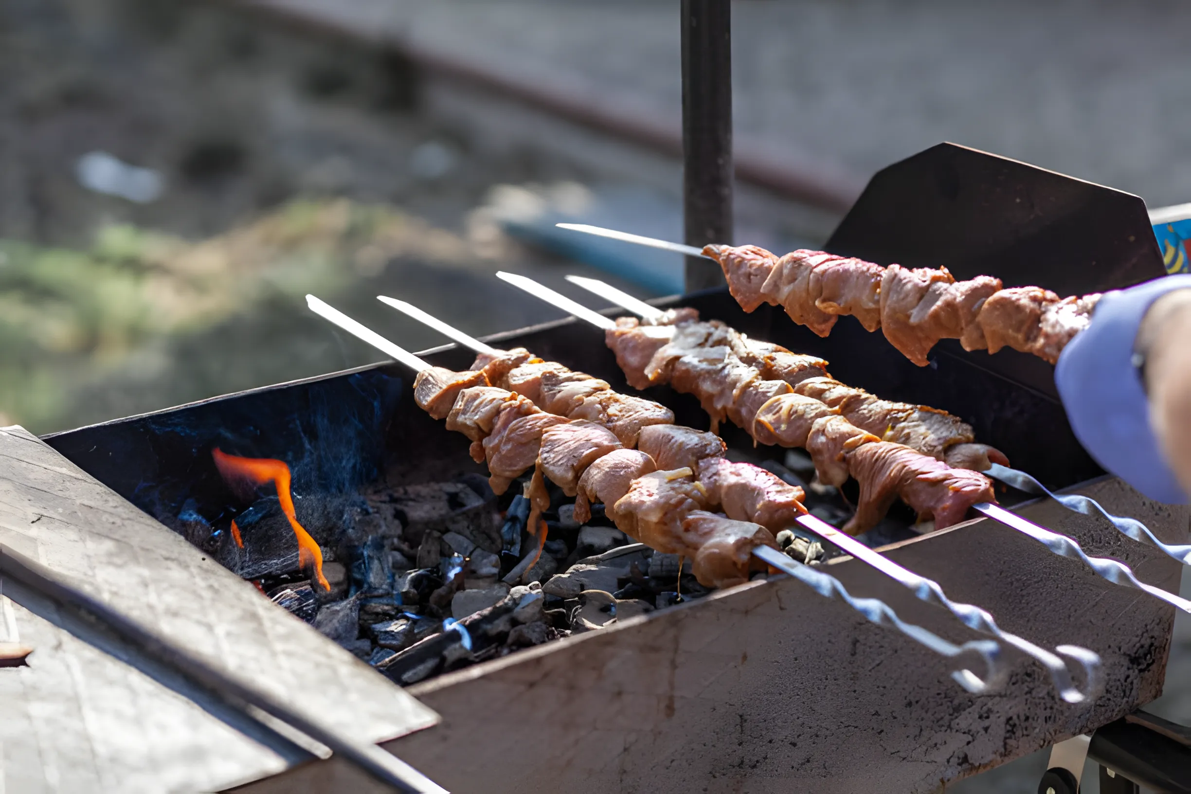 En gammel georgier fortalte mig, hvordan man laver den lækreste kebab. Hemmeligheden var enkel