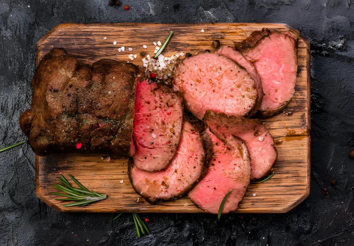 En mands snack: Sådan tilbereder du roastbeef