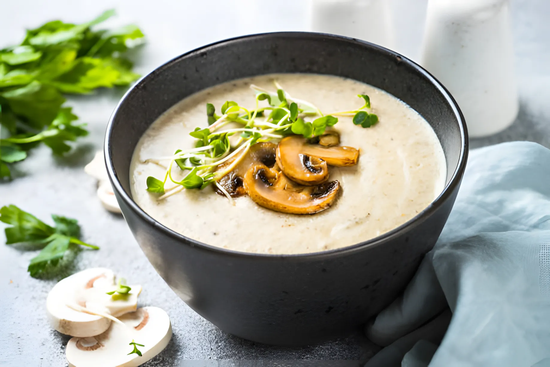 Jeg laver kun svampesuppe med denne opskrift - alle beder om mere. 3 finesser i tilberedningen + opskrift med en usædvanlig ingrediens