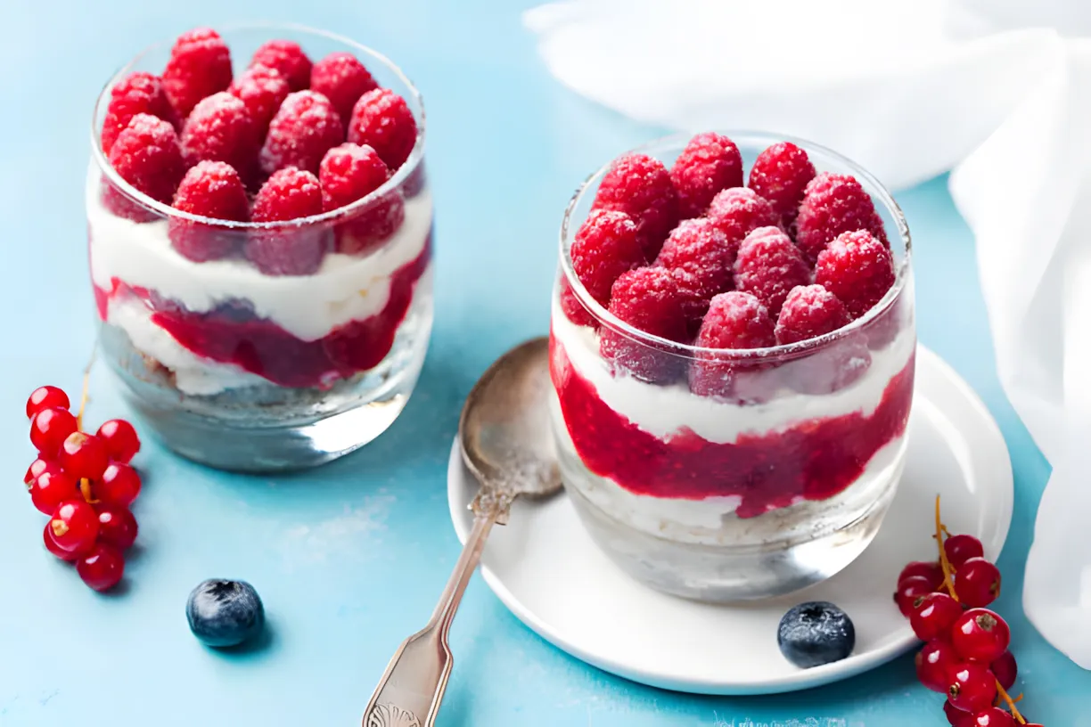 Lav en lækker hjemmelavet dessert: ingen bagning, let og delikat (tag alle bær eller frugter, en god tilføjelse til det søde bord)