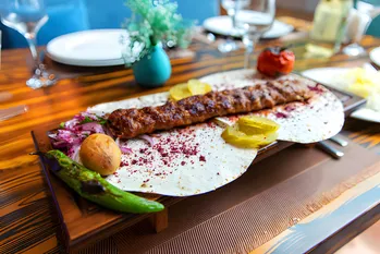 Aserbajdsjansk lulia kebab