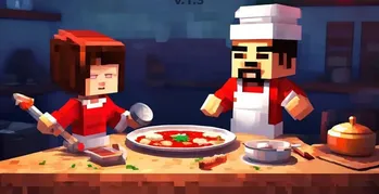 Madlavning som i Minecraft. Borscht på 20 minutter.