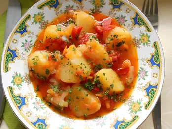 Sommerkartoffelgryde med peberfrugt️ og tomater - en opskrift, du kan lave hver dag