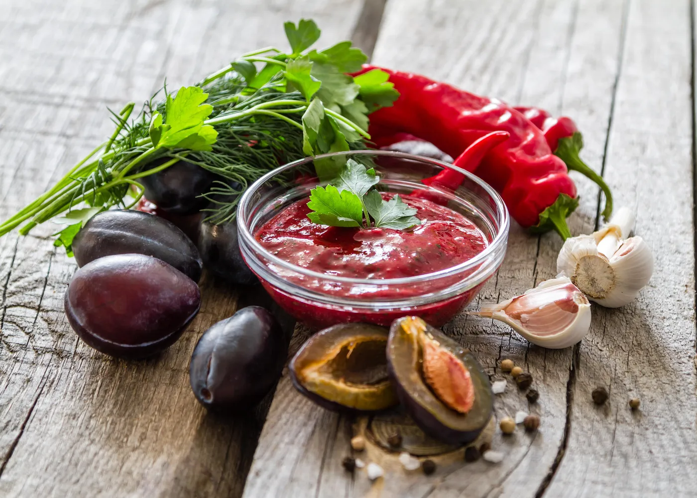 Tkemali til vinter - en opskrift på en georgisk traditionel sauce lavet af blommer